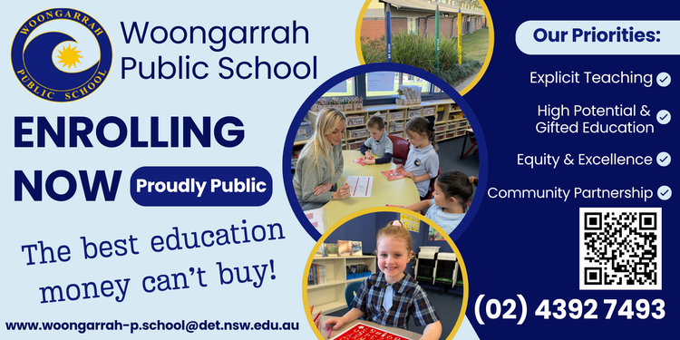 Enrolling Now School Banner - 1